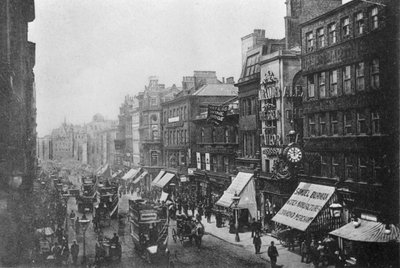Market Street, Manchester, c.1910 by English Photographer